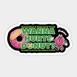 Hurts Donut Sticker